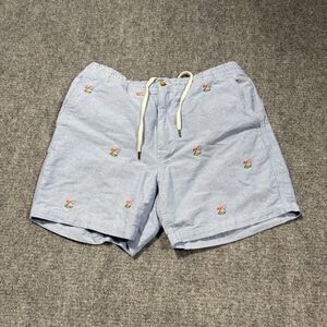 Polo by Ralph Lauren Light Blue Embroidered Shorts